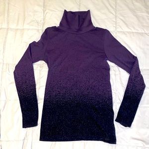 Athleta flurry base layer- purple